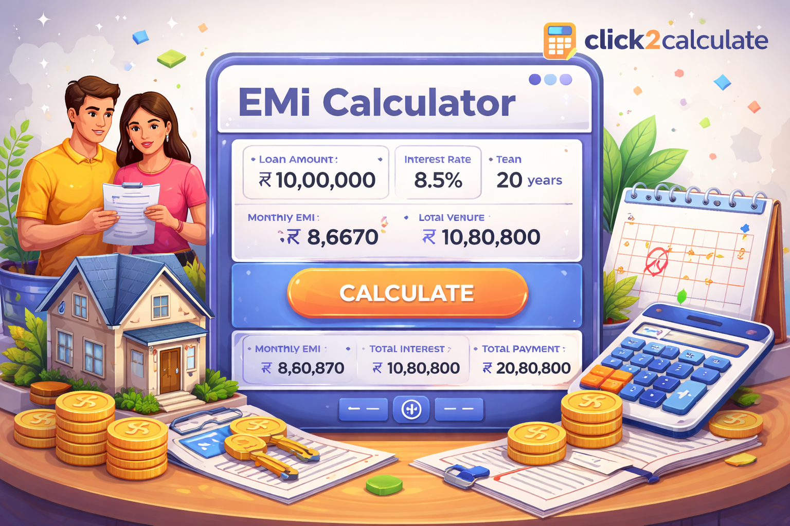 Read more about the article EMI Calculator